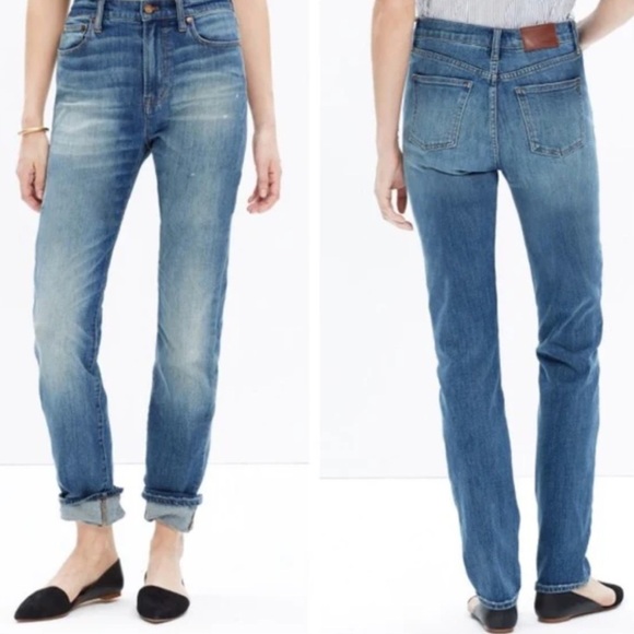 Madewelll Perfect Fall Jean in Vance Wash Jeans Size 25 - Picture 14 of 14